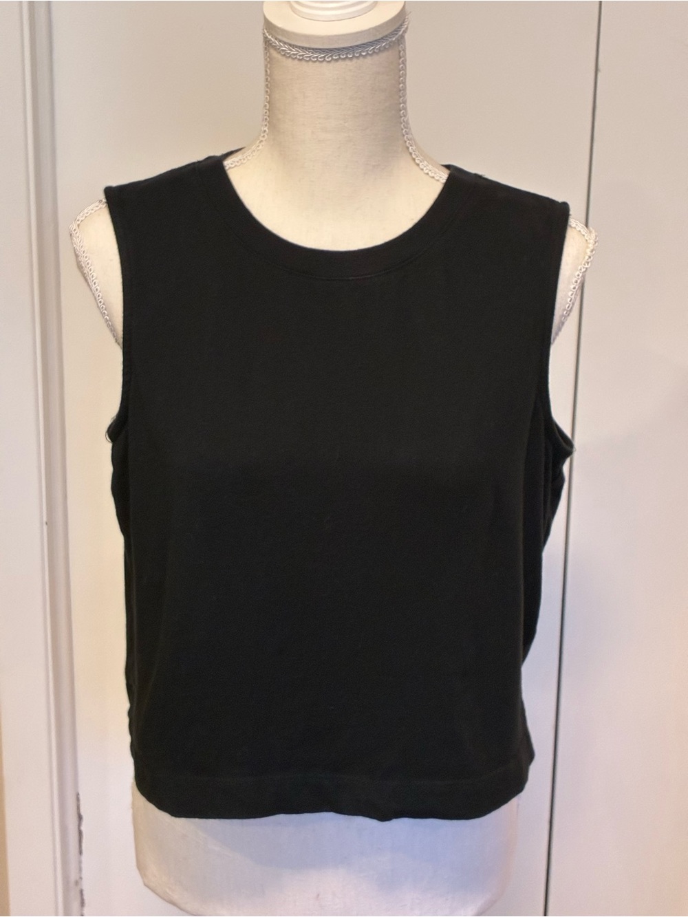 Z Supply Black Cropped Muscle Tank